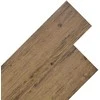 Grindų lentos 18 pcs Lazdynų rudas 5,26 m² PVC