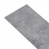 Grindų lentos 18 pcs Pilka 5,26 m² PVC