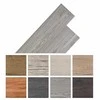 Grindų lentos 18 pcs Tamsiai pilka 2,51 m² PVC