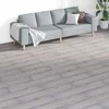 Grindų lentos 18 pcs Tamsiai pilka 5,26 m² PVC