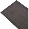 Grindų lentos 18 pcs Tamsiai pilka 5,26 m² PVC