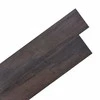 Grindų lentos 18 pcs Tamsiai rudas 2,51 m² PVC