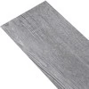 Grindų lentos 5,02 m² 36 pcs PVC Matinė medžio pilka