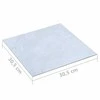 Grindų lentos 55 pcs Baltas 5,11 m² PVC