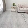 Grindų lentos 5,11 m² 55 pcs PVC Šviesiai pilka ir balta.