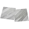 Grindų lentos 55 pcs Pilka 5,11 m² PVC