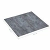Grindų lentos 5,11 m² 55 pcs PVC Pilkas marmuras