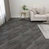 Grindų lentos 55 pcs Pilka 5,11 m² PVC