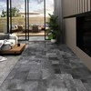 Grindų lentos 5,11 m² 55 pcs PVC Medinė struktūra pilka