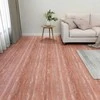 Grindų lentos 55 pcs Raudona 5,11 m² PVC
