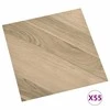 Grindų lentos 55 pcs Ruda 5,11 m² PVC