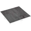 Grindų lentos 5,11 m² 55 pcs PVC Juoda ir pilka