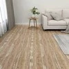 Grindų lentos 5,11 m² 55 pcs PVC Kremas ir Šviesiai Ruda
