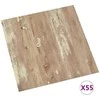 Grindų lentos 5,11 m² 55 pcs PVC Kremas ir Šviesiai Ruda