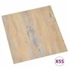 Grindų lentos 5,11 m² 55 pcs PVC Ruda ir pilka