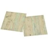 Grindų lentos 5,11 m² 55 pcs PVC Balta ir Šviesiai Ruda