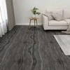 Grindų lentos 55 pcs Tamsiai pilka 5,11 m² PVC