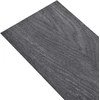 Grindų lentos Juoda ir Balta 2,51 m² 18 vnt. PVC