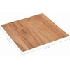 Grindų lentos Šviesi mediena 5,11 m² 55 vnt. PVC