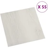 Grindų lentos Šviesiai smėlinė 5,11 m² 55 vnt. PVC