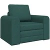 Sofa lova Tamsiai žalia 98 x 71 x 83 cm audinys