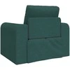 Sofa lova Tamsiai žalia 98 x 71 x 83 cm audinys