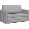 Sofa lova Debesų pilka 124 x 71 x 78 cm audinys