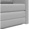 Sofa lova Debesų pilka 124 x 71 x 78 cm audinys