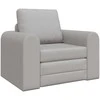 Sofa lova Debesų pilka 98 x 71 x 83 cm audinys