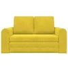 Sofa lova Geltona 148 x 71 x 83 cm Aksomas