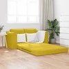 Sofa lova Geltona 148 x 71 x 83 cm Aksomas