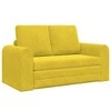 Sofa lova Geltona 148 x 71 x 83 cm Aksomas