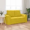 Sofa lova Geltona 148 x 71 x 83 cm Aksomas