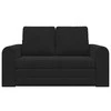 Sofa lova Juoda 148 x 71 x 83 cm Aksomas