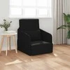 Sofa lova Juoda 65 x 80 x 83 cm audinys