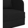 Sofa lova Juoda 65 x 80 x 83 cm audinys