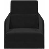 Sofa lova Juoda 65 x 80 x 83 cm Aksomas