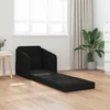 Sofa lova Juoda 65 x 80 x 83 cm audinys