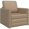 Sofa lova 60cm Kapučino Dirbtinė Oda