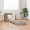 Sofa lova Kapučino 74 x 77 x 81 cm Dirbtinė Oda