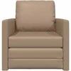 Sofa lova 60cm Kapučino Dirbtinė Oda