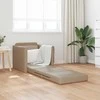 Sofa lova 60cm Kapučino Dirbtinė Oda