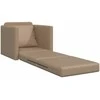 Sofa lova 60cm Kapučino Dirbtinė Oda