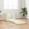 Sofa lova 60cm Kreminė Dirbtinė Oda
