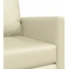Sofa lova 60cm Kreminė Dirbtinė Oda
