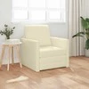 Sofa lova 60cm Kreminė Dirbtinė Oda