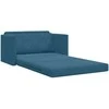 Sofa lova Mėlyna 124 x 71 x 78 cm Aksomas