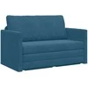Sofa lova Mėlyna 124 x 71 x 78 cm Aksomas