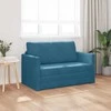 Sofa lova Mėlyna 124 x 71 x 78 cm Aksomas
