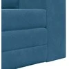 Sofa lova Mėlyna 148 x 71 x 83 cm Aksomas